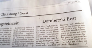 2019_04_24_Vorankuendigung_Lesung_Tarp__Flensburger_Tageblatt_300