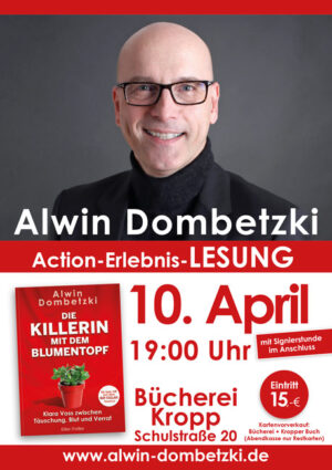 Ticket für Lesung am 10.04.2026 Bücherei Kropp