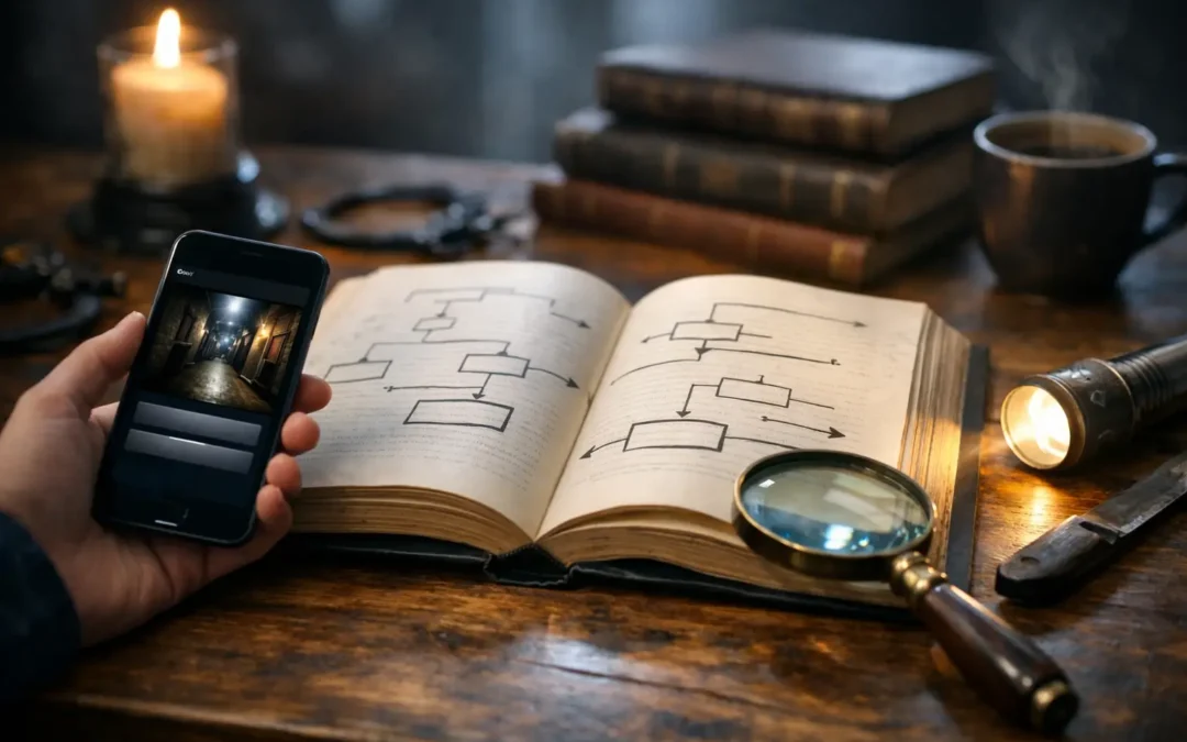 Interaktive Thriller Bücher mit echtem Sog