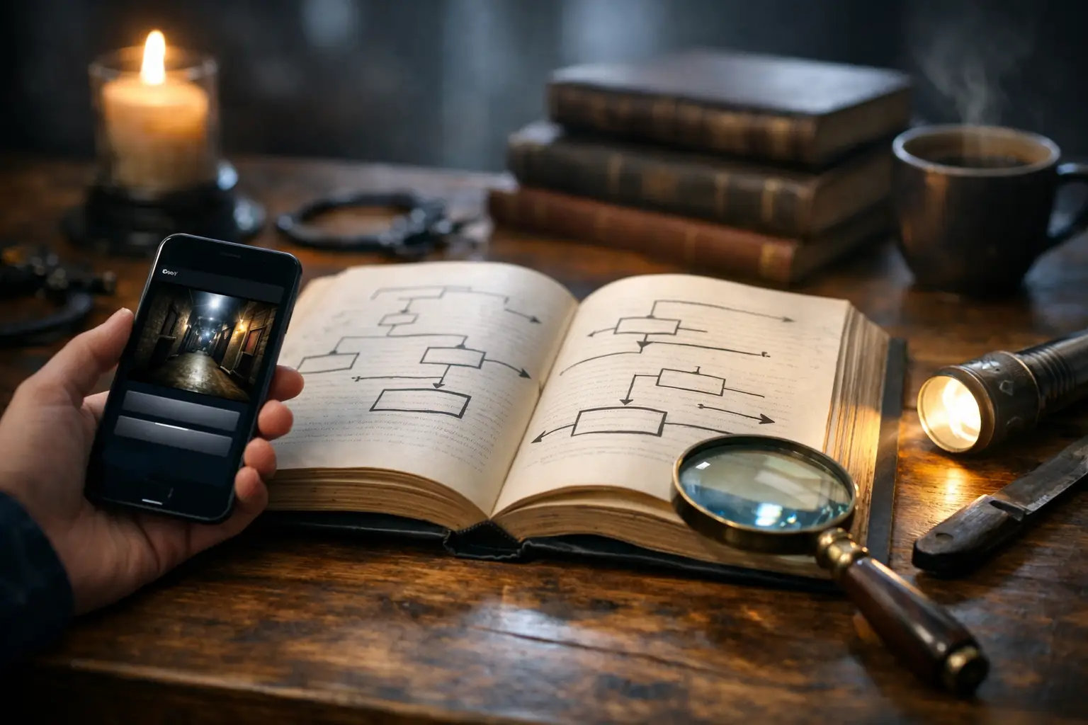 Interaktive Thriller Bücher mit echtem Sog