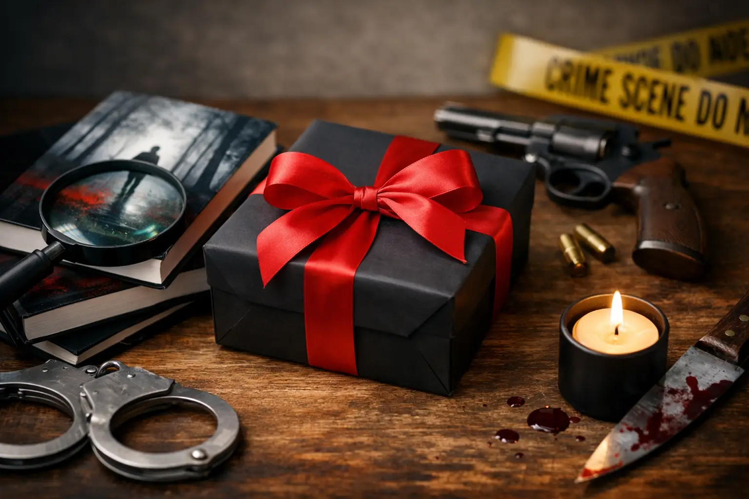 Krimi Geschenk für Spannungsfans finden