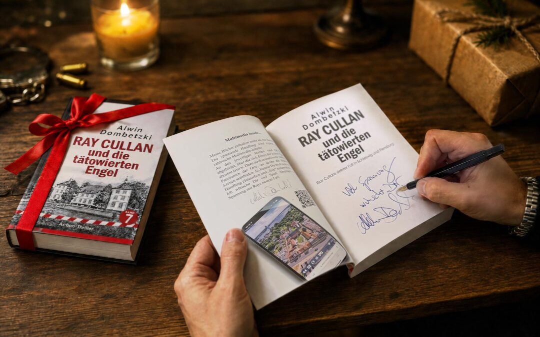 Krimibuch als Geschenk signiert kaufen