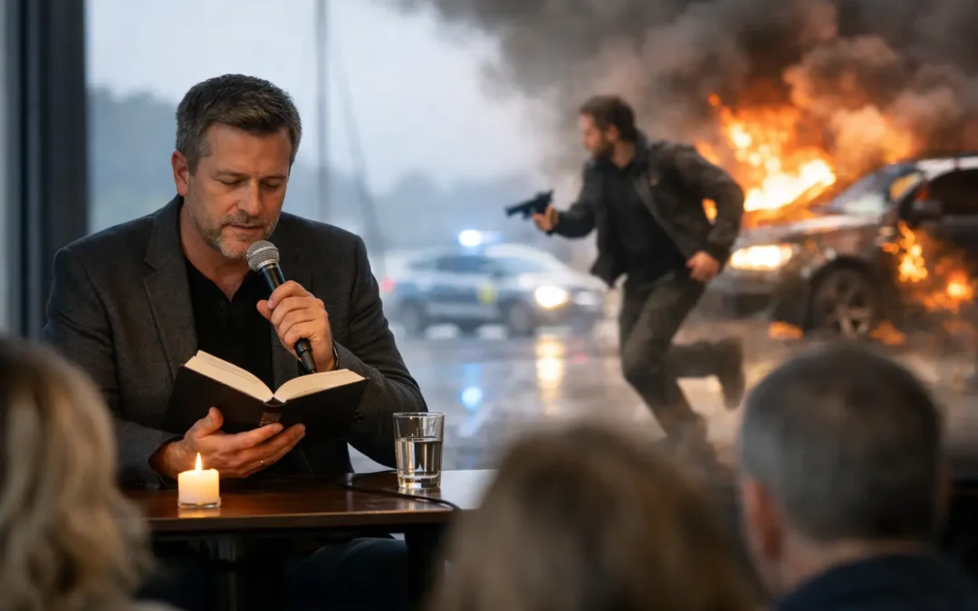 Autorenlesung Schleswig mit echter Thriller-Action