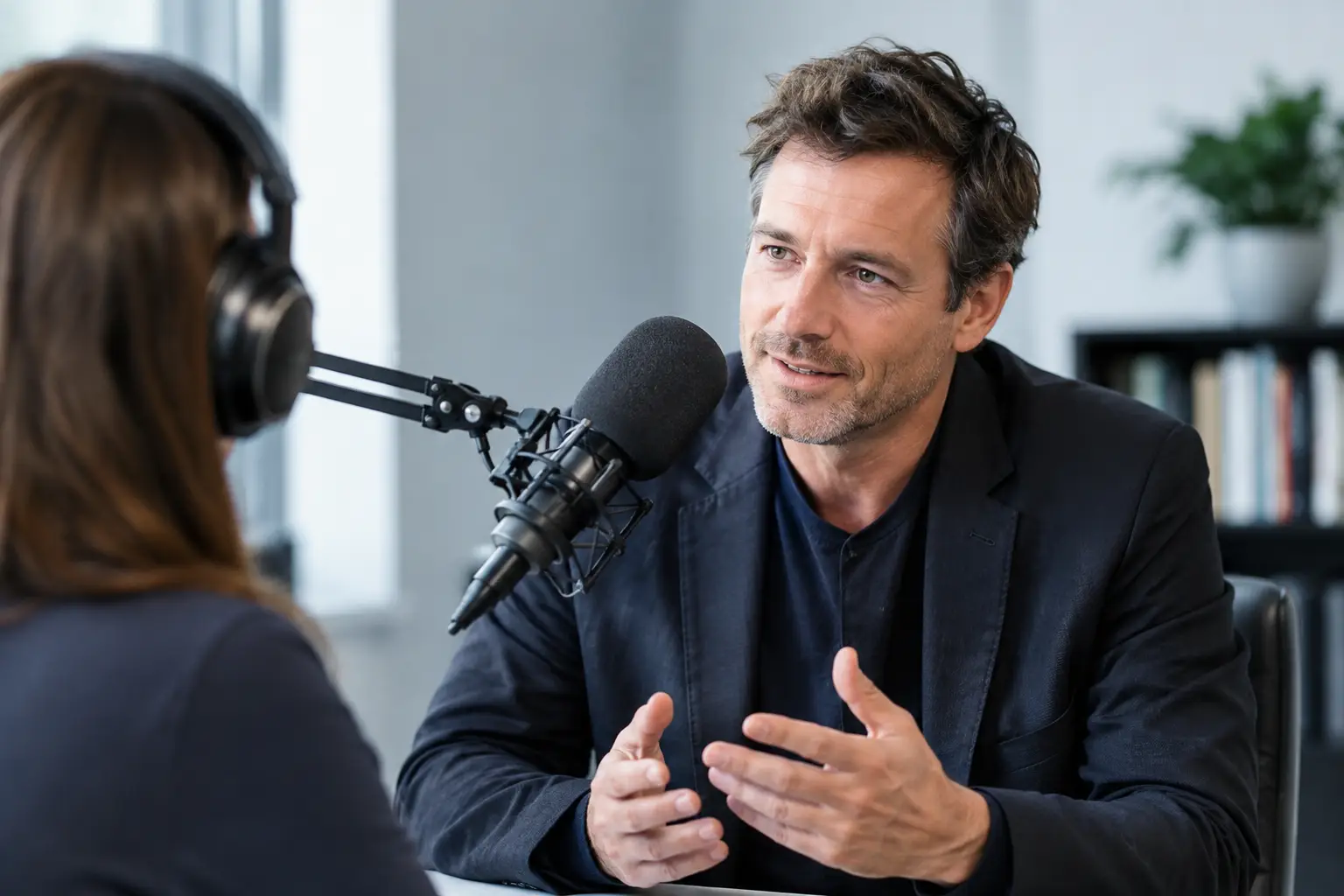 Radio-Interview mit Thriller-Autor: So bleibt es spannend