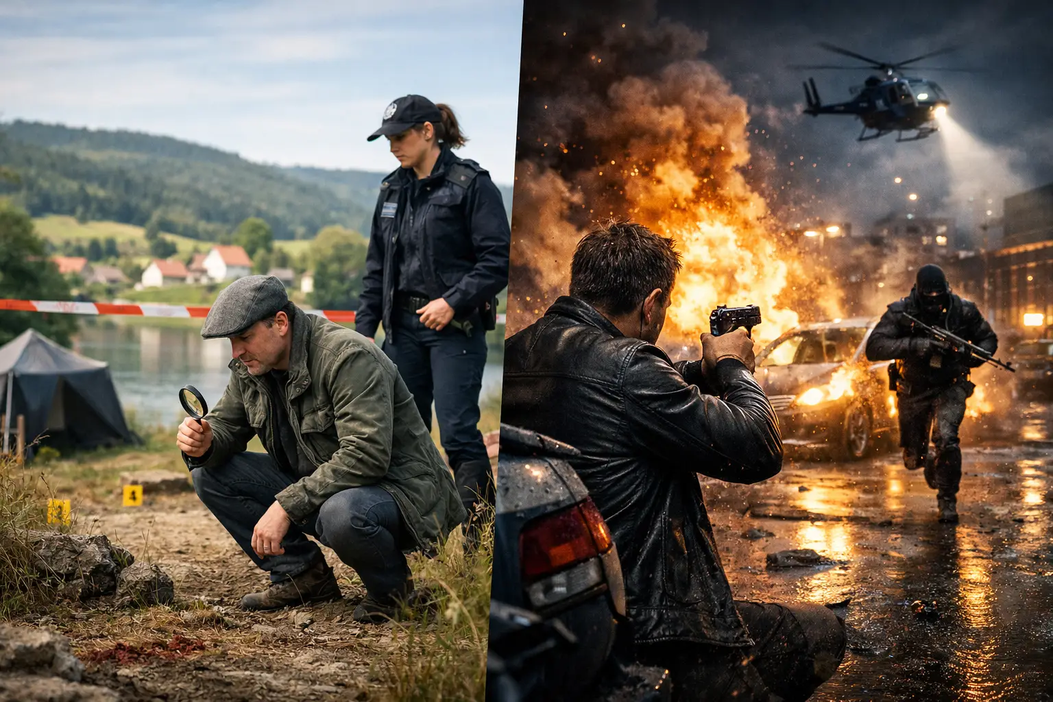 Regionalkrimi oder Actionthriller - was packt mehr?