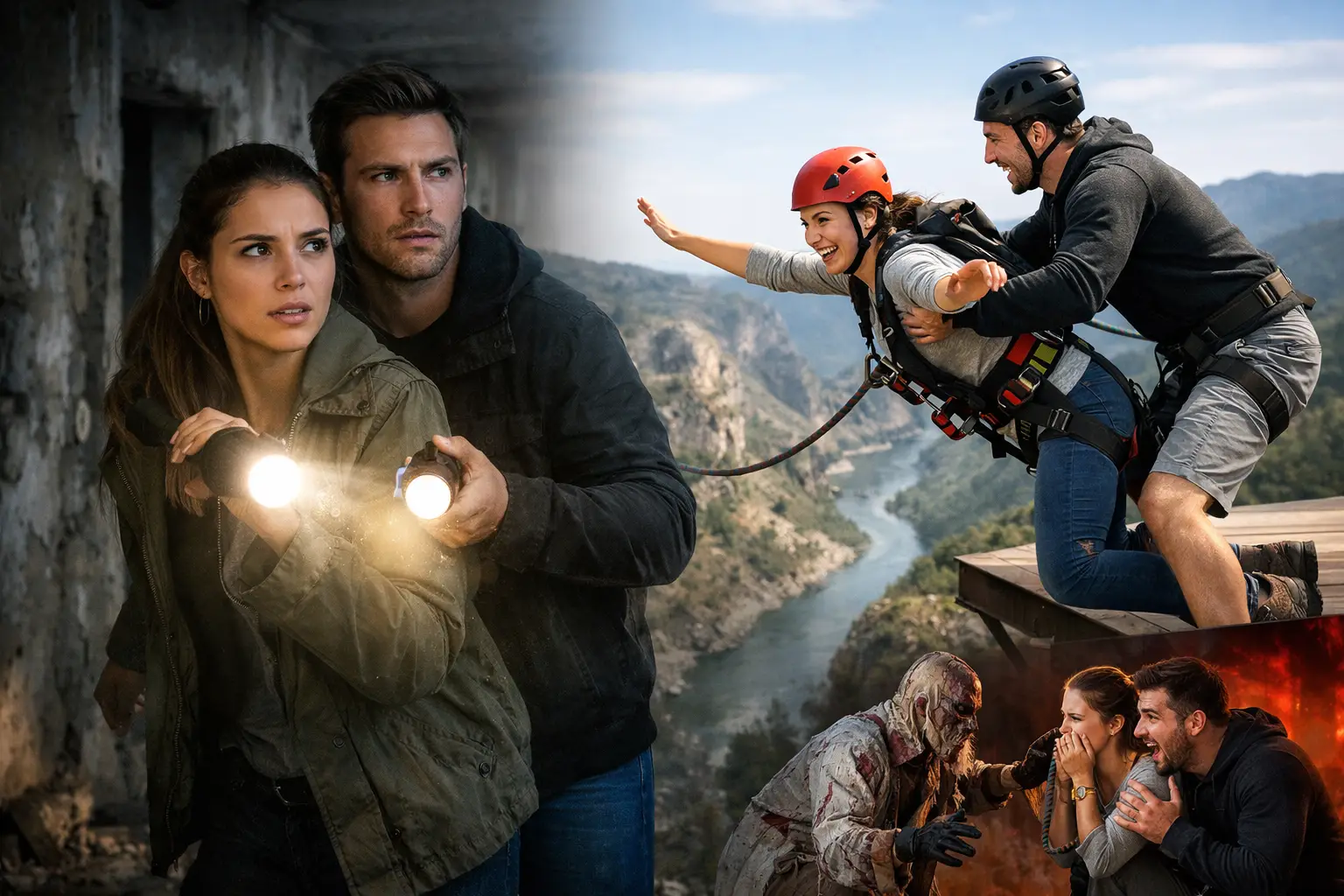 Thriller Events für Paare mit echtem Nervenkitzel Thriller Events für Paare mit echtem Nervenkitzel